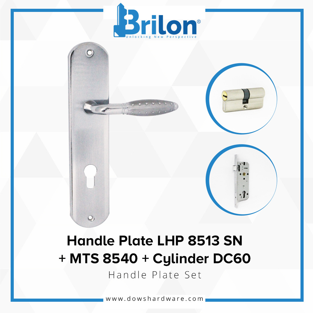 Kunci pintu tanggung, handle pintu merk Brilon