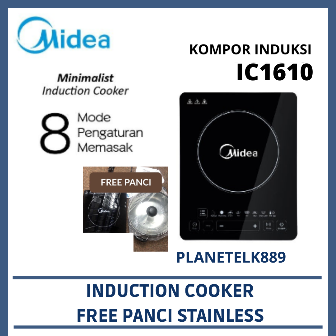 MIDEA IC-1610 KOMPOR INDUKSI INDUCTION COOKER MIDEA