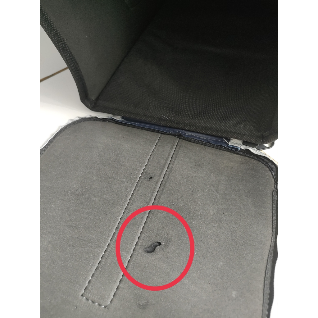 SALE Tas Kucing Reject Layak Pakai/ Ransel 3in1 Navy Polkadot