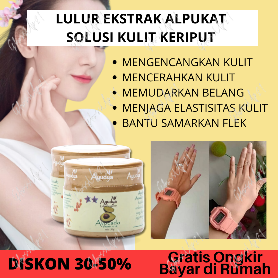 Ayudya Lulur Pengantin Avocado + vitamin E 150