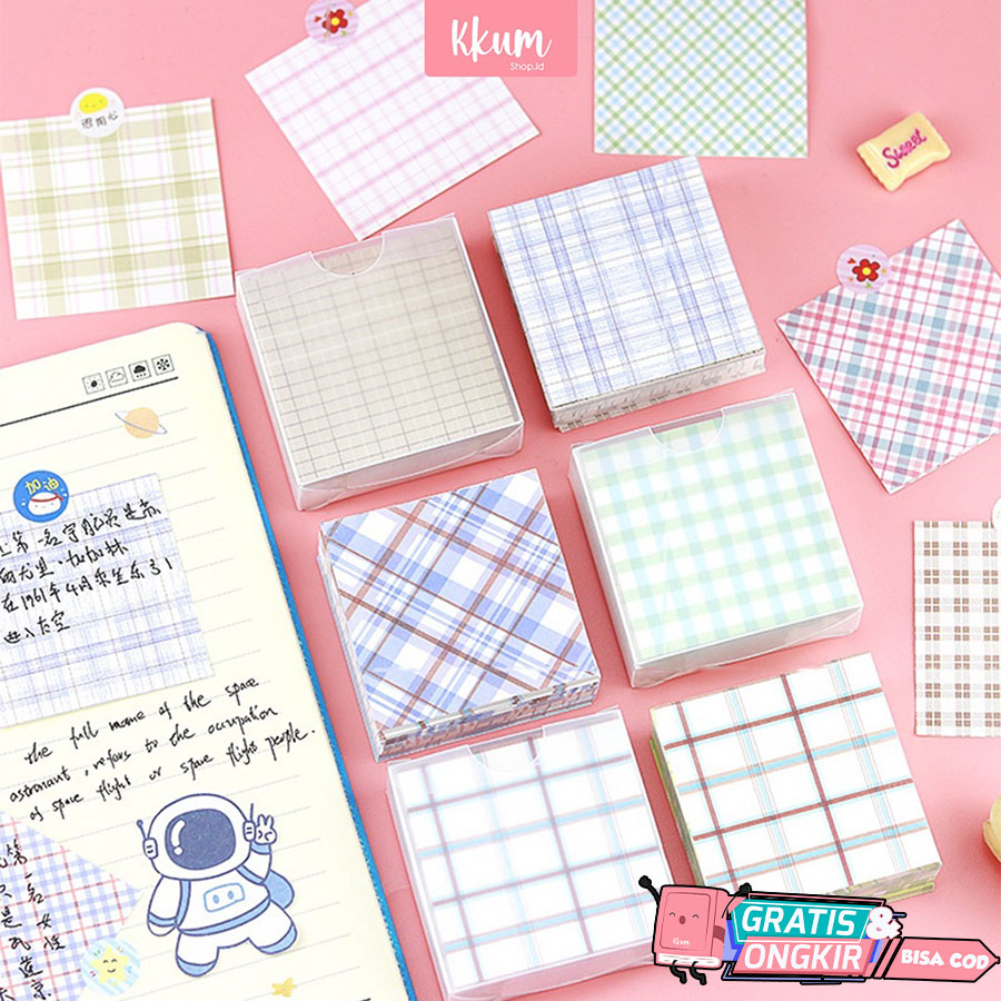 

200 lembar Notes set aesthetic/ Memo pad/ notepad cute