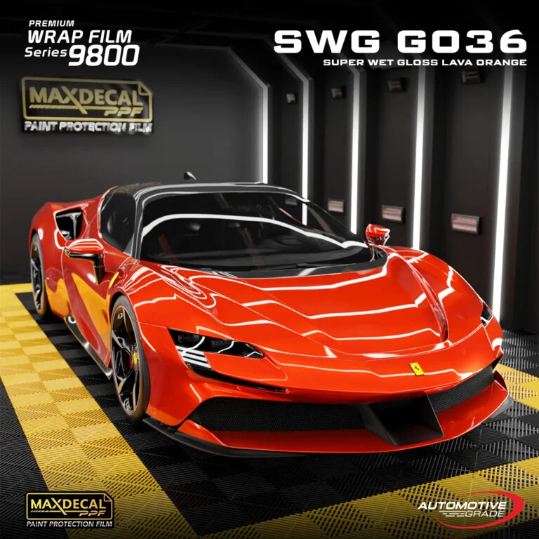 Stiker Sticker Maxdecal 9800 SWG Super Wet Gloss
