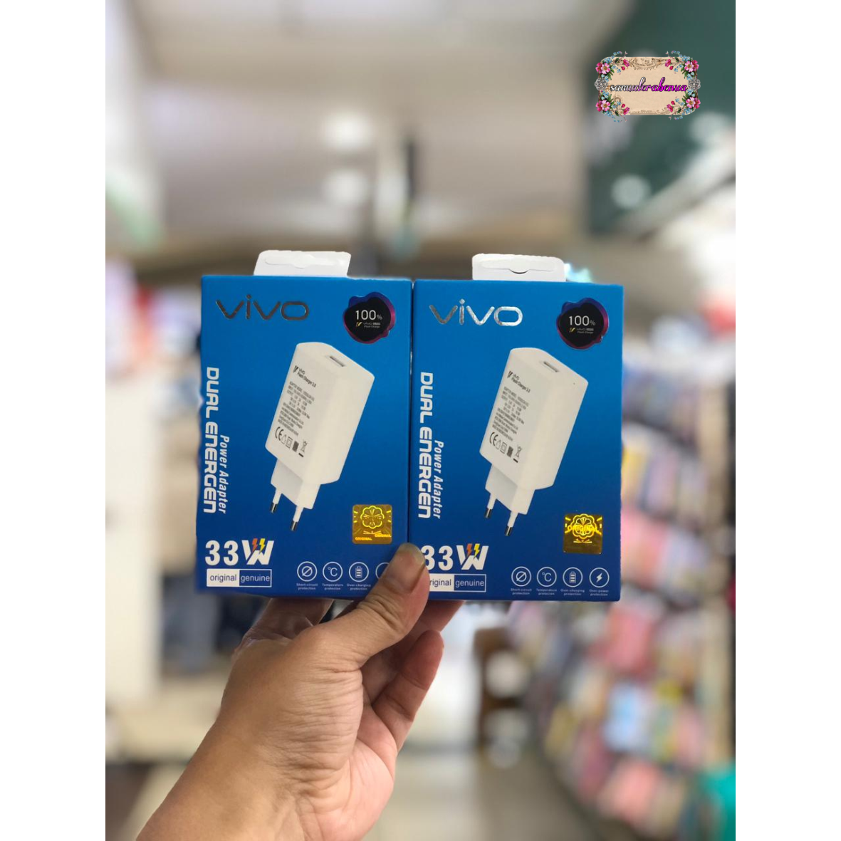 BATOK ADAPTER / KEPALA CHARGER VIVO 33WATT ORIGINAL 100% FAST CHARGER Vivo y91 y93 y95 y91c y71 y81 y83 y20 y30 y50 y01 y02 y16 y22 y35 y12 y15 y17 y19 v11 V11pro v15 V15pro v19 v20 v21 v23 V25 v27 v27e Z1pro S1pro x30 x50 x60 pro x70 pro SB5441