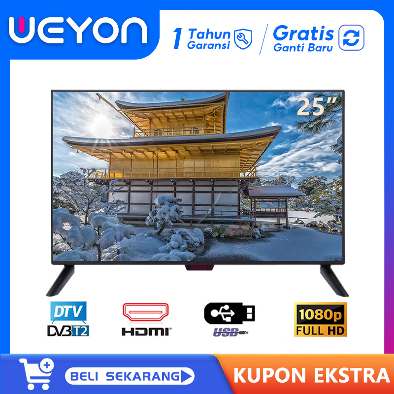 Weyon TV LED 25 inch TV Digital FULL HD WEYON TV LED MURAH GARANSI Televisi