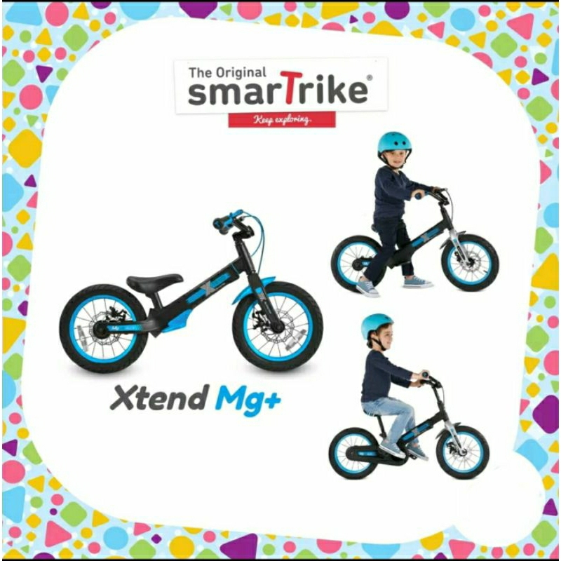smarTrike - XTEND Mg+ | 3 Bikes in 1 | Balance Bike | Push Bike | Bicycle | Sepeda Keseimbangan