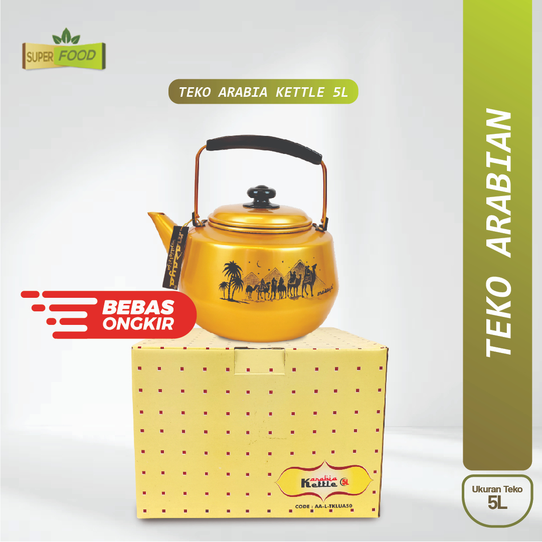 TEKO ARAB || TEKO ARABIA MAZAYA KETTLE 5 LITER