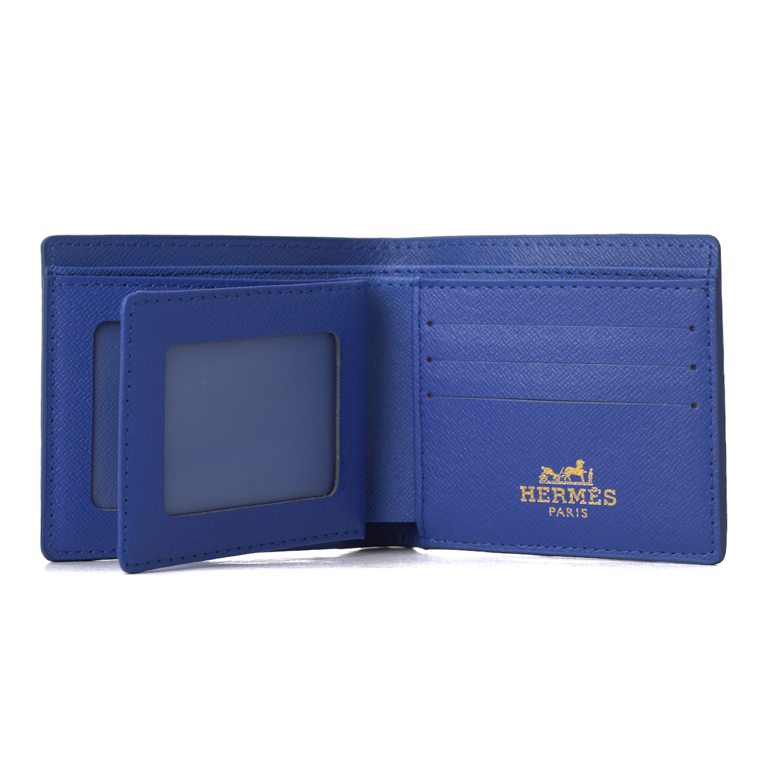 TOKOKOE - Dompet Pria Bahan Kulit Premium Import - H Togo Leather Royal Blue