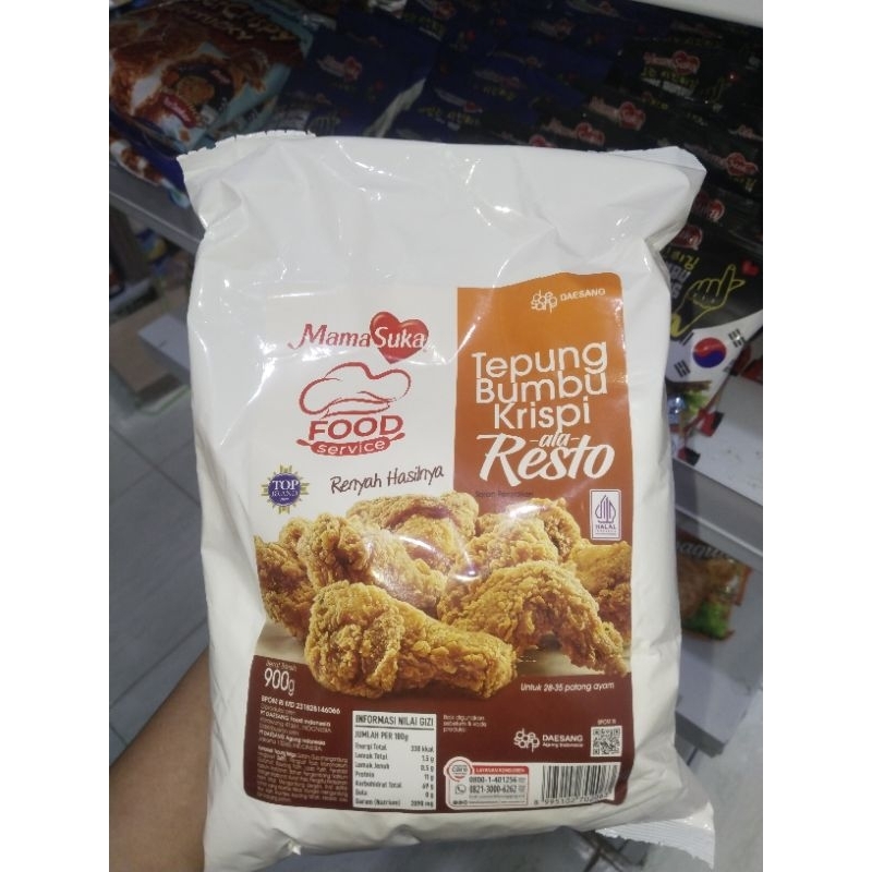 

Tepung mamasuka alaresto 1 kg