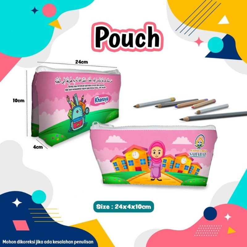 

Pouch Custom Foto, Nama, Gambar dll / Wadah Serbaguna / Kotak Pensil / Wadah Pensil/ Pouch Souvenir/ Pouch Serbaguna