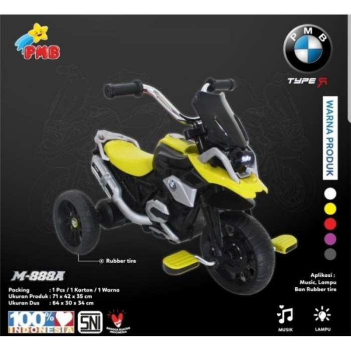 Motor Gowes PMB M888-A BMW Motor Aki Anak PMB M 888-A