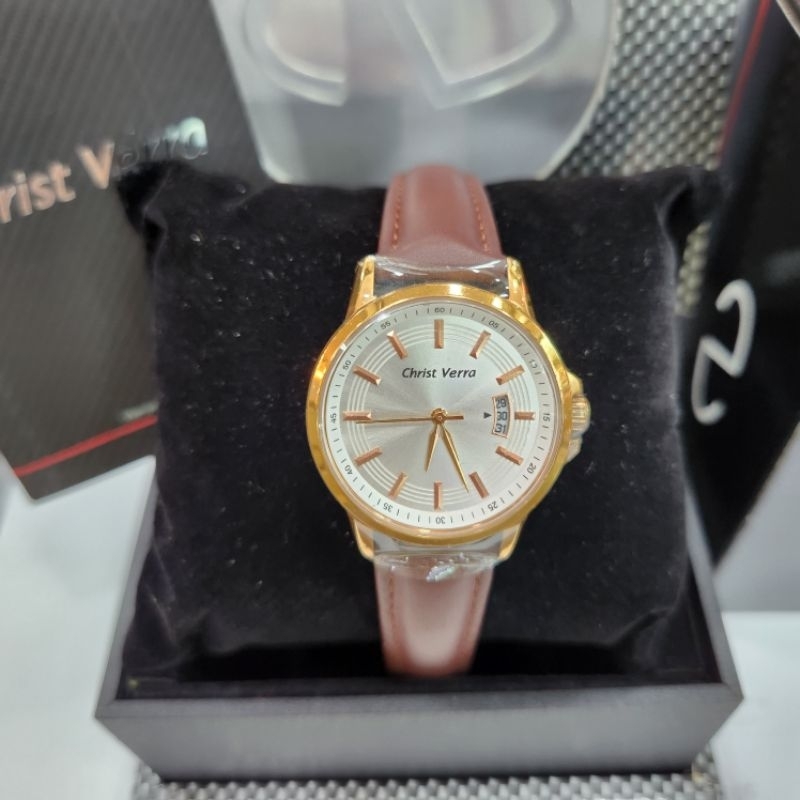 Jam tangan wanita Christ Verra CV 71110 CV71110 Original Garansi Resmi
