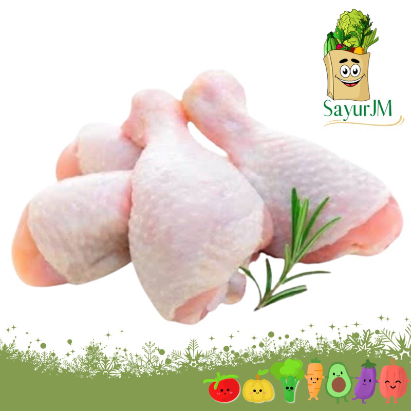 

SayurJM - Paha Pentung Ayam Segar 500gr / Chicken Drumstick / Daging segar