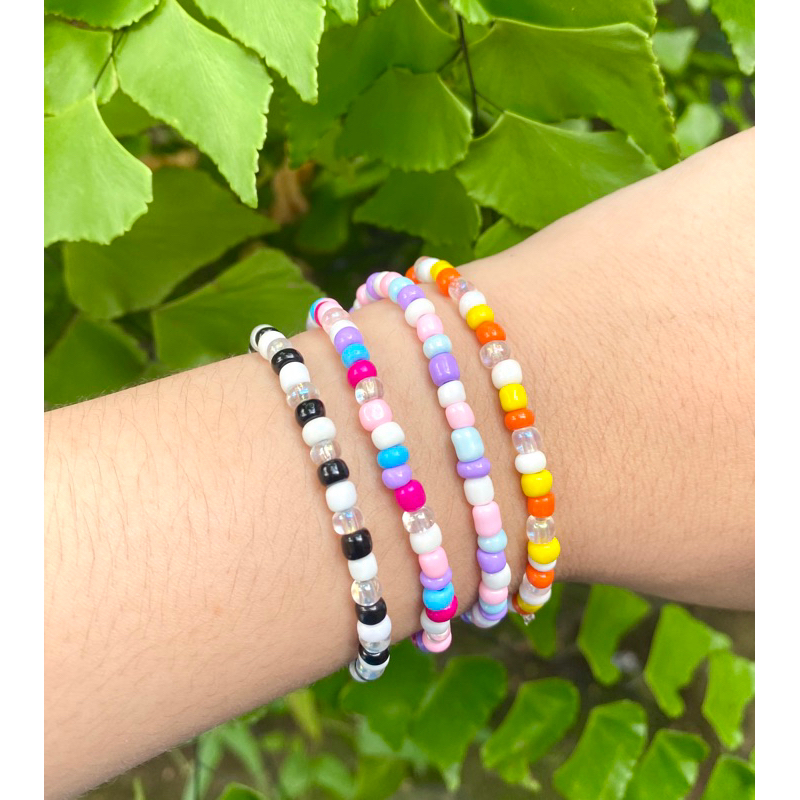 gelang manik manik / korean bracelet / gelang manik korea