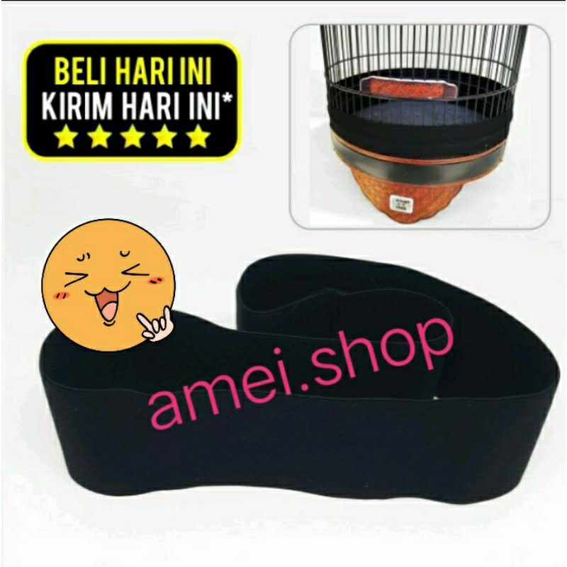 Deker Hitam Branjangan Dekker Pelindung Kandang Branjangan Ban Kandang Branjangan