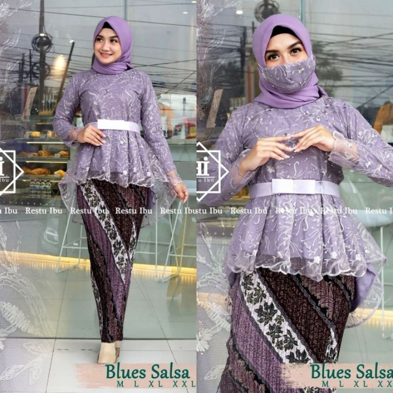 Aurora-Tulle-Bordir-Atasan-Kebaya-Brukat-Tile-Kebaya-Aurora-Mewah-Kebaya-wisuda-Kebaya-Tile-Modern-K