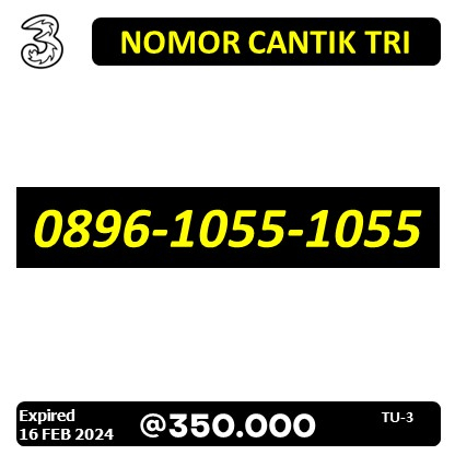 NOMOR CANTIK TRI UNIK