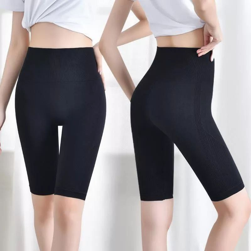ASK- Yoga Legging Celana Olahraga Wanita High Waist Yoga&amp;Running Sport pendek 3/4