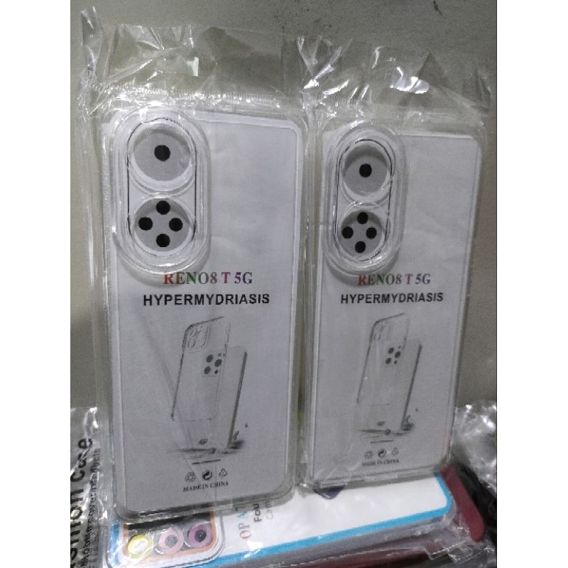 Softcase Reno 8T 5G Reno 8 T 5G Silikon Casing Case Bening Transparan Pelindung Pro Camera