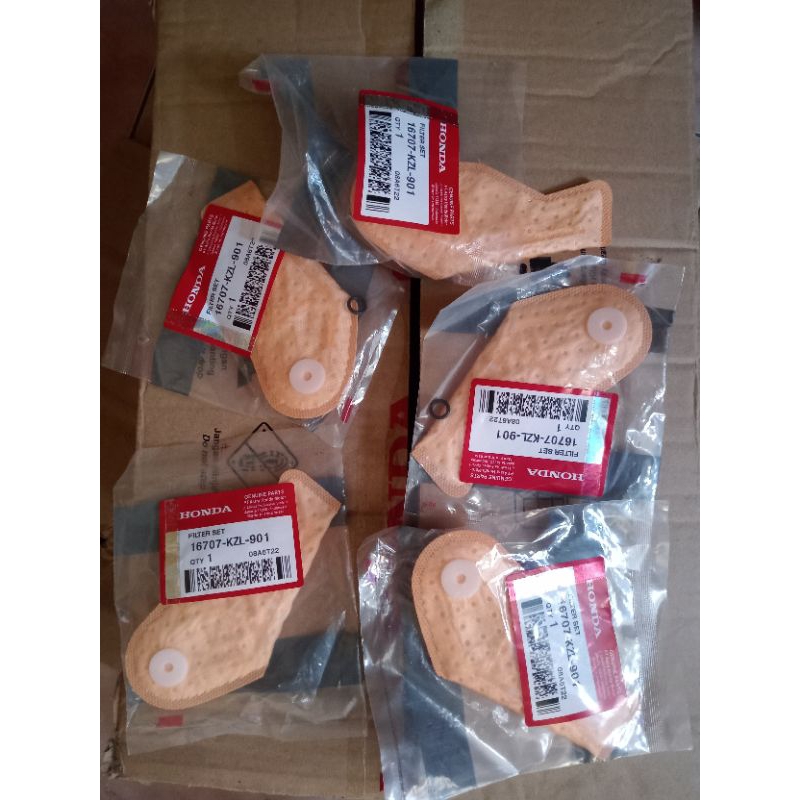 paket hemat isi 5 Pampers saringan bensin fuel pump beat fi kzl