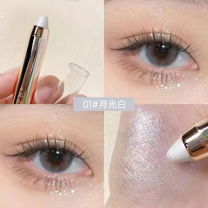 [COD] Eyeshadow Crayon 2 In 1 MyHo Eyeshadow Cream Shimmer Single Eyeshadow Crayon/ Eyeshadow Gliter/ Eyeshadow Beauty Glazed