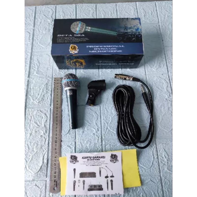 Mic kabel Microphone BMA Beta58A Beta 58 A Beta58S Asli mik Original