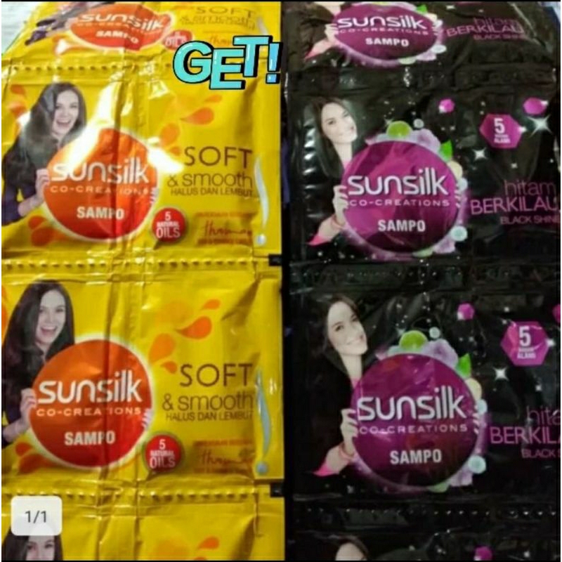 sunsilk shampo sachet