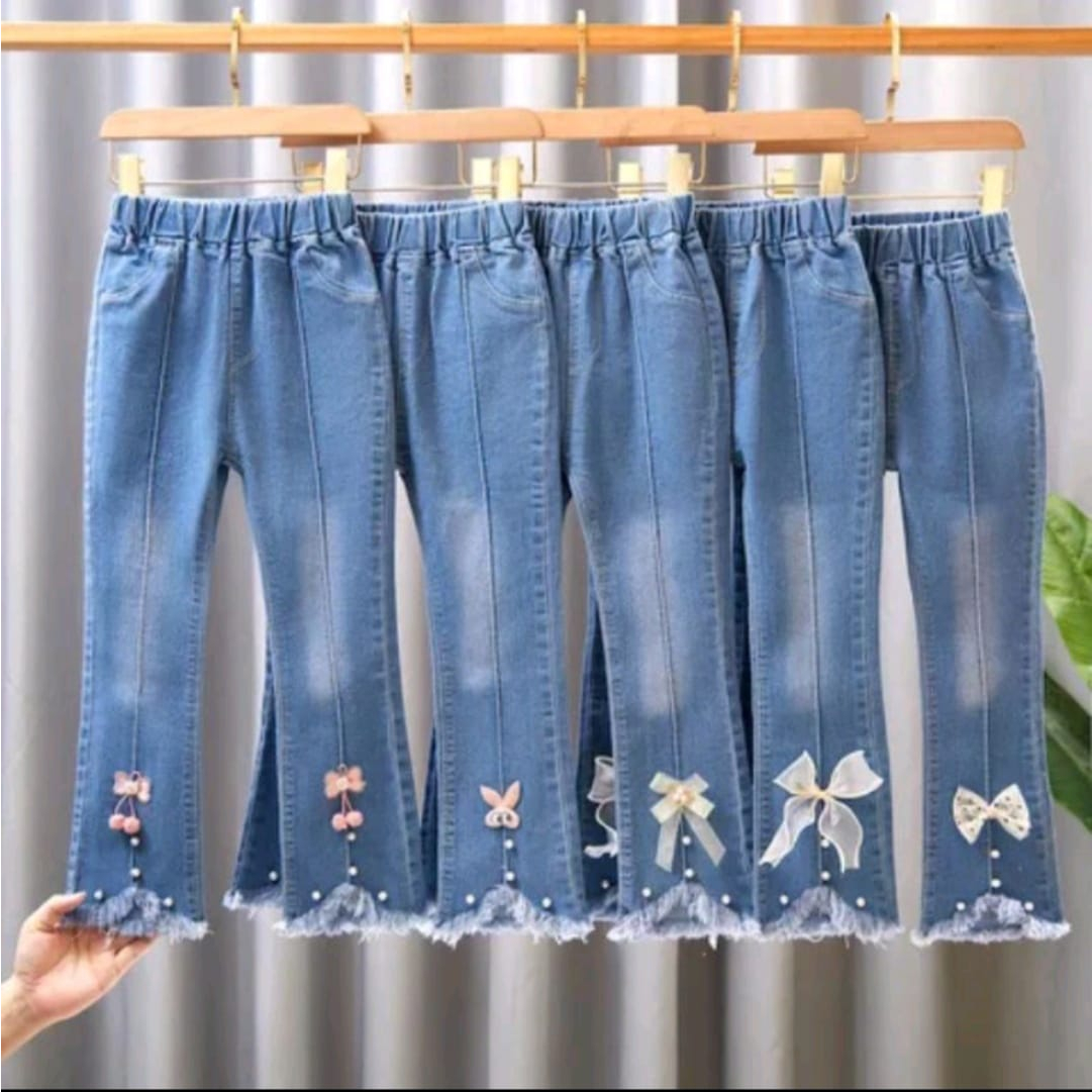 Terbaru!!! Celana Panjang Anak Perempuan COD / Celana Jeans Anak Perempuan Import 100% IMPORT Usia 2 tahun - 9 tahun