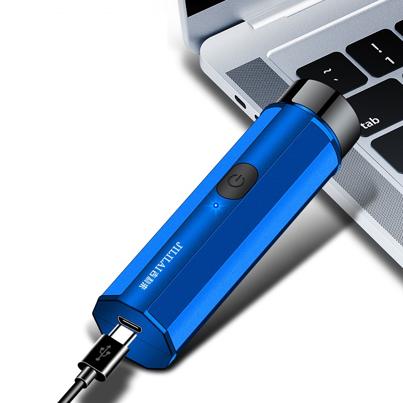 Alat Cukur Elektrik Feihong Mini Shaver usb portable recharge isi ulang - cukur jenggot kumis ketiak