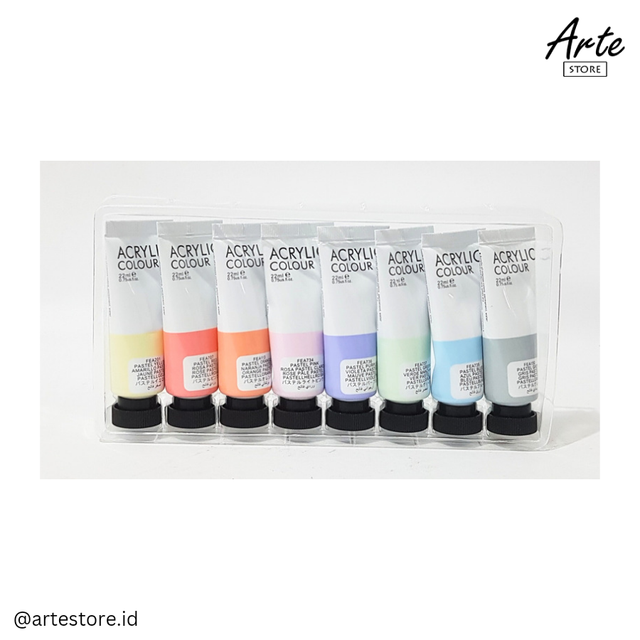 Cat Acrylic - ART RANGERS Pastel Set 8 Warna