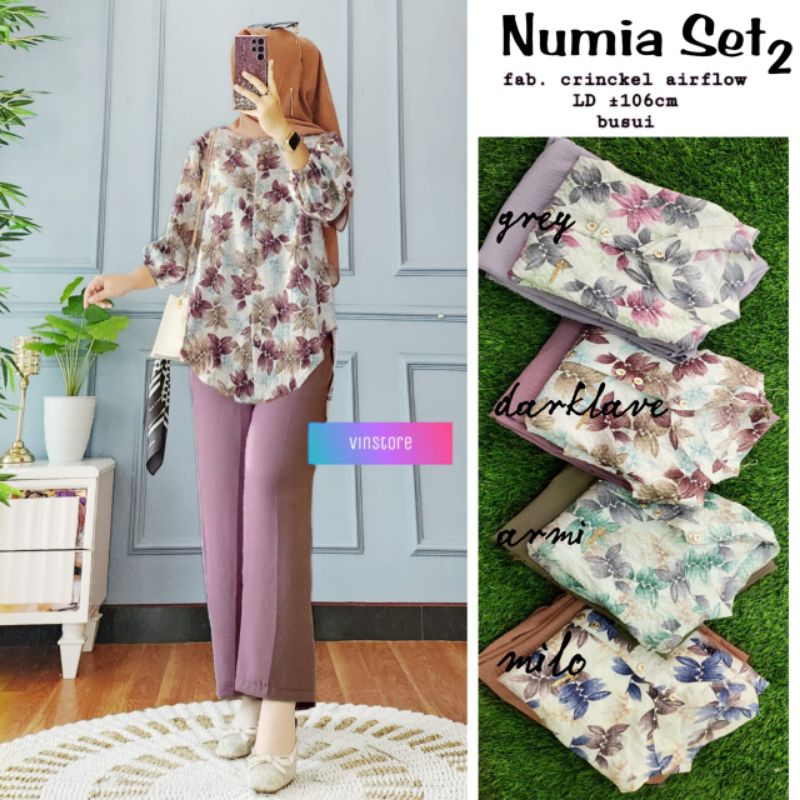 NUMIA SET TUNIK DAN CELANA #2
