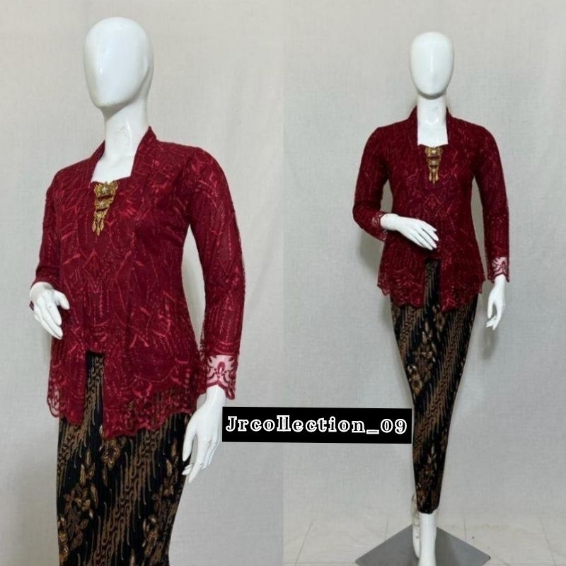 Kebaya Kutu Baru Payet / Kebaya Modern / Kebaya Tille / Kebaya Brokat /