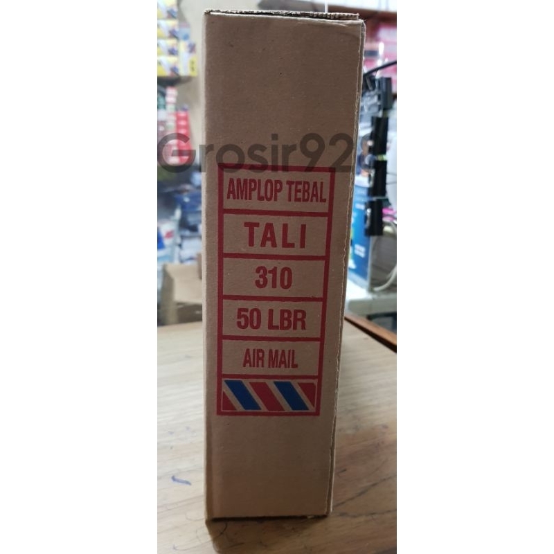 

Amplop Coklat Folio Airmail 310 Tali (50 lbr) RJ4