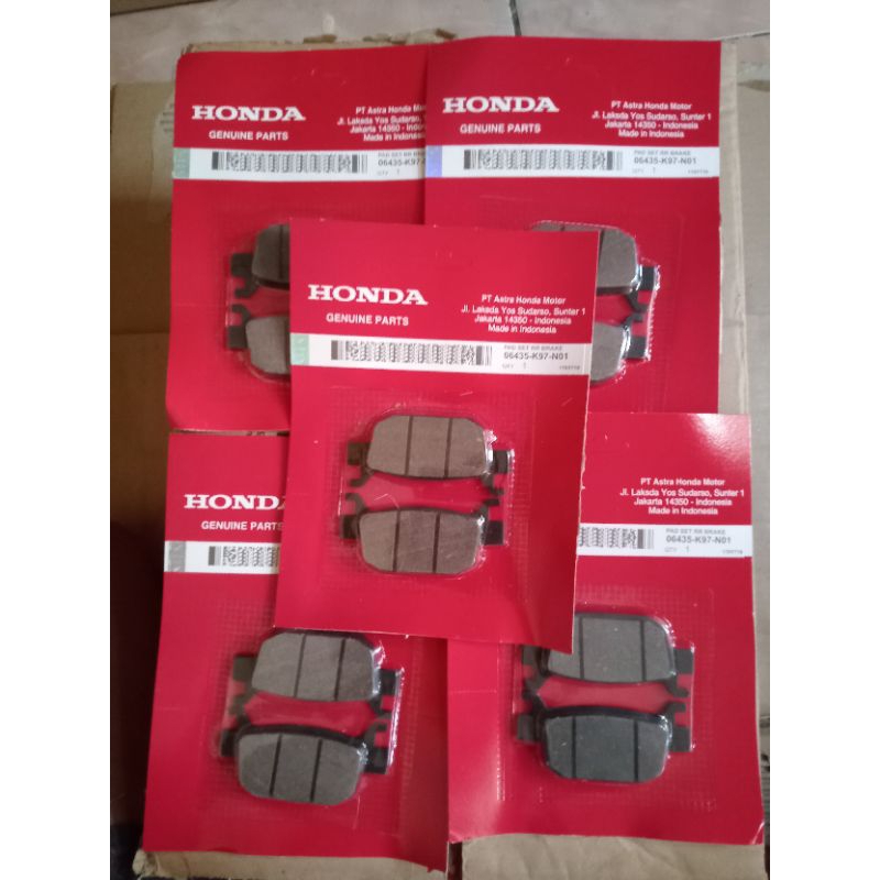 Paket hemat isi 5 dispad belakang PCX 150 lama  k97