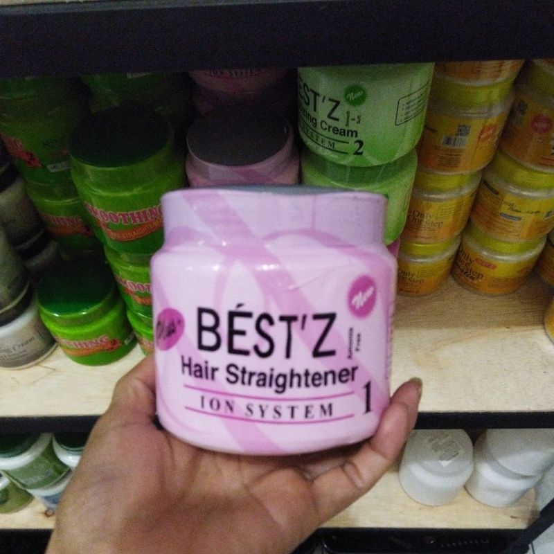 BEST'Z  SUPER GOLD | REBONDING BEST'Z STEP1 500ml | CREAM PELURUSAN RAMBUT | STEP 1 BEST'Z| REBONDING SUPER GOLD