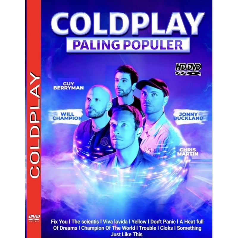 KASET DVD COLDPLAY