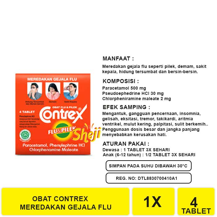 CONTREX OBAT FLU &amp; PILEK