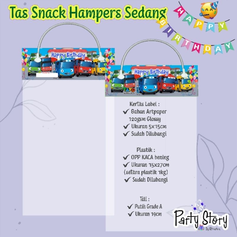 

Tas Snack Medium Ulang Tahun