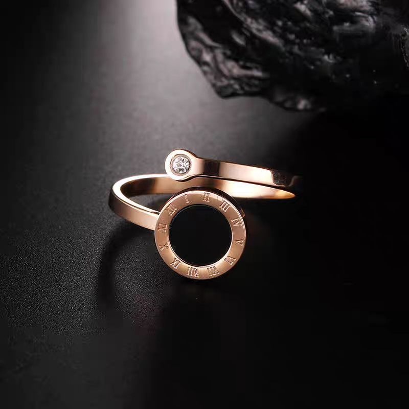 Cincin Titanium Wanita Korean Style Terbaru / Cincin Titanium Anti Karat