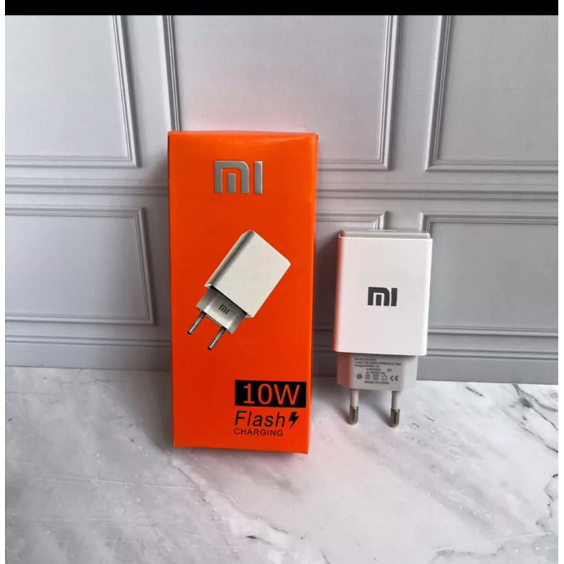 ADAPTER XIAOMI REDMI 10W FLASH CHARGING BATOK XIAOMI ADAPTOR XIAOMI KEPALA CHARGER XIAOMI