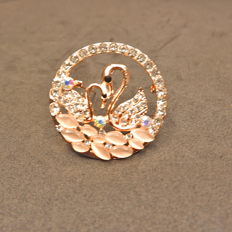 Bross Angsa dua  /Brooch/Bros hijab/bros cantik/bros lucu/ Bros Wanita Korean Fashion Style, Bros Peniti Hijab