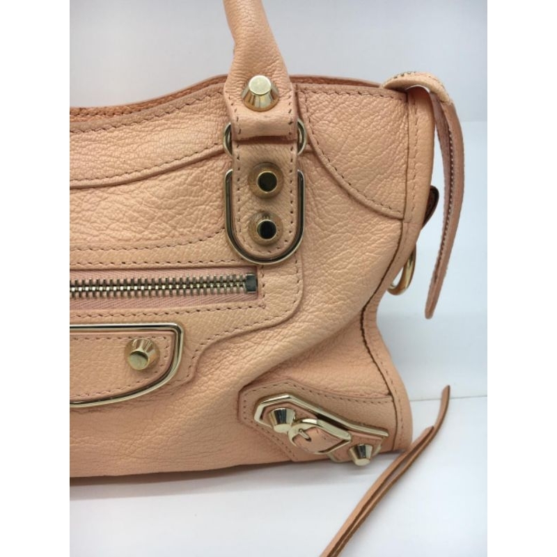 Tas Balenciaga Bag Mini City Edge Gold Preloved, Trend warna 2024