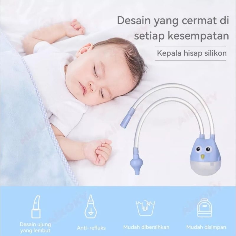 Pembersih Hidung Penyedot Ingus Bayi Sedot Nose Cleaner