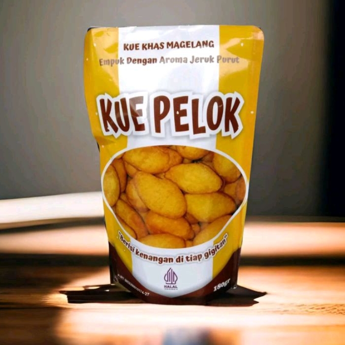 

Kue pelok - kue khas magelang wangi jeruk purut