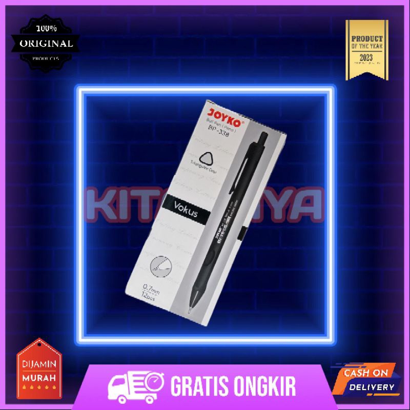 

ballpen pulpen pena joyko bp-338 focus 0,7mm