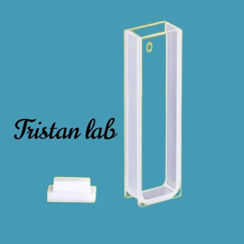 Quartz Cuvette 5mm Cells with Lid 5mm ( JGS1 for Spectrophotometer )