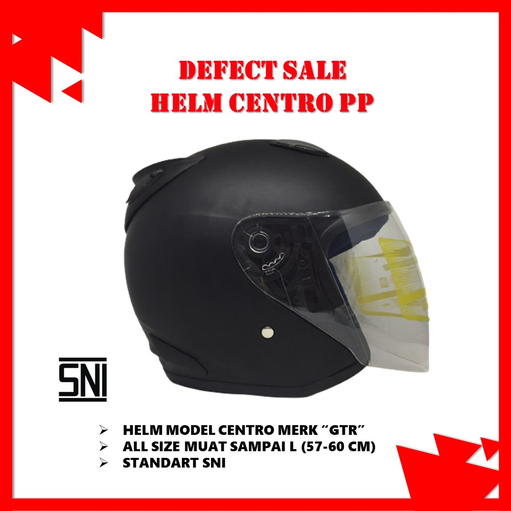 Helm Centro PP DEFECT SALE