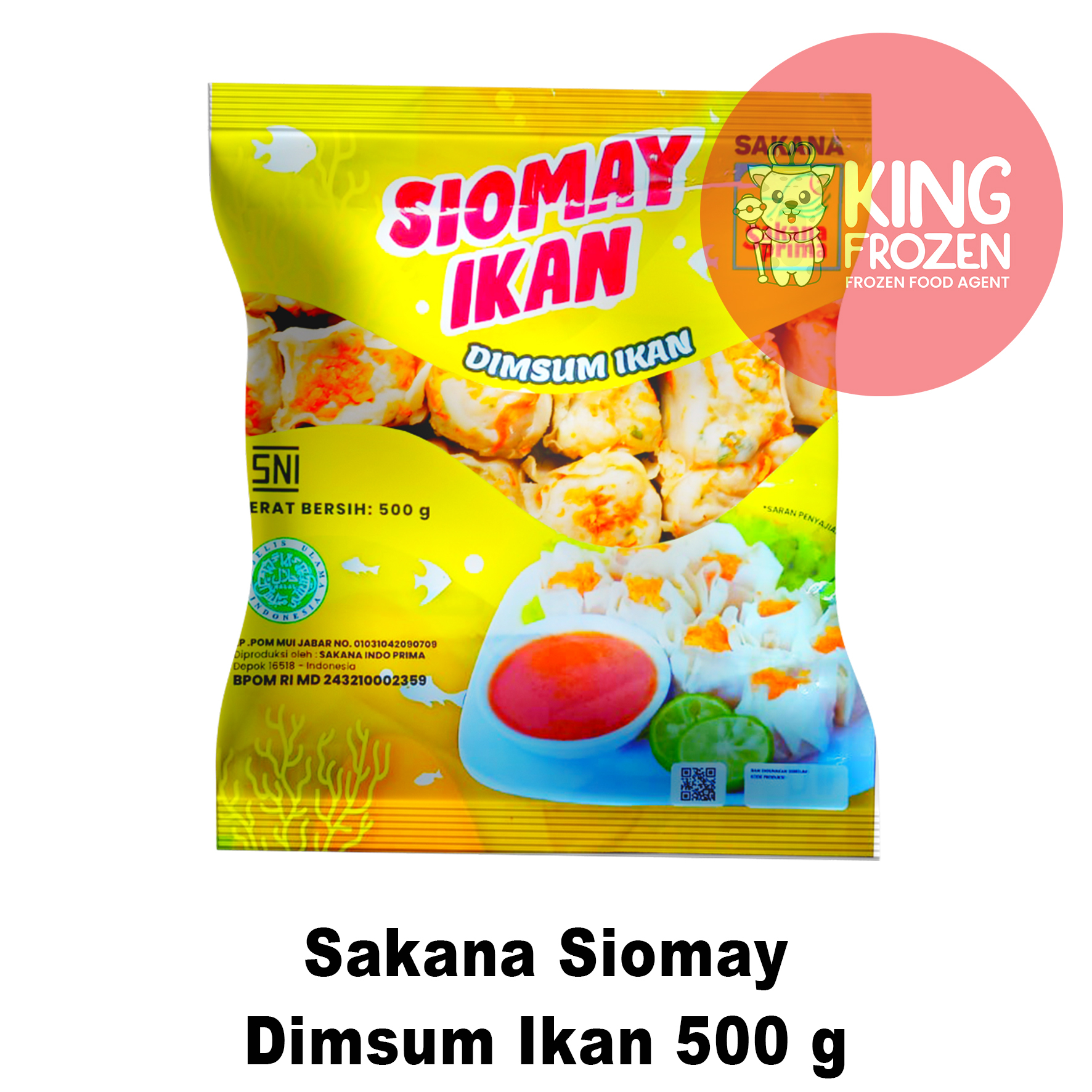 Sakana Siomay Dimsum Ikan 500 gram