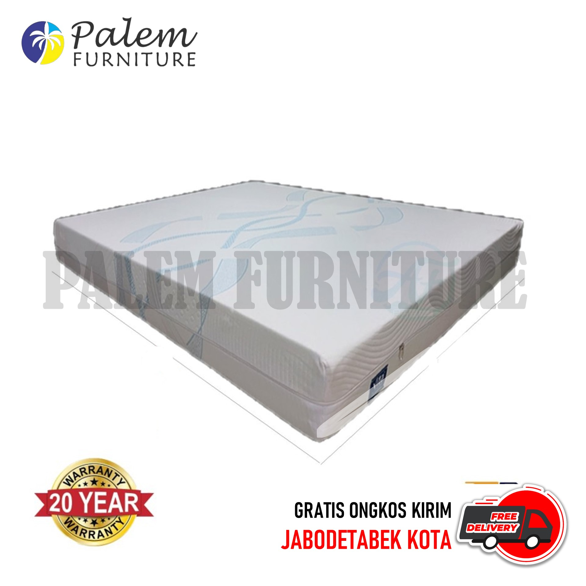 KASUR INOAC REBONDED ORTHOPEDIC VITA FOAM R40 || TEBAL20 cm