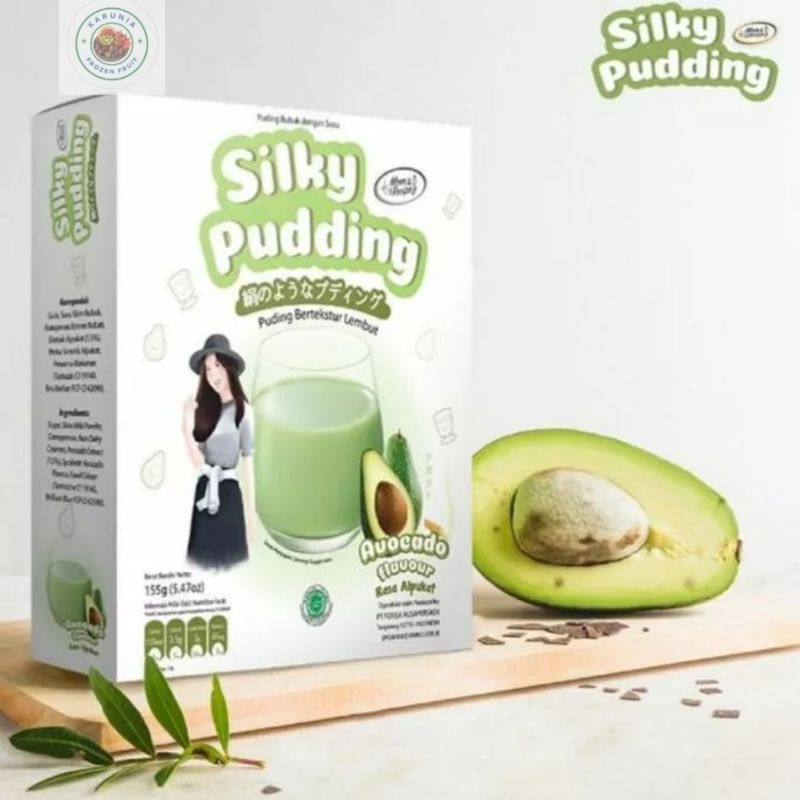 

SILKY PUDDING FORISA 155GR/ RASA AVOCADO / RASA ALPUKAT/ PUDDING LEMBUT