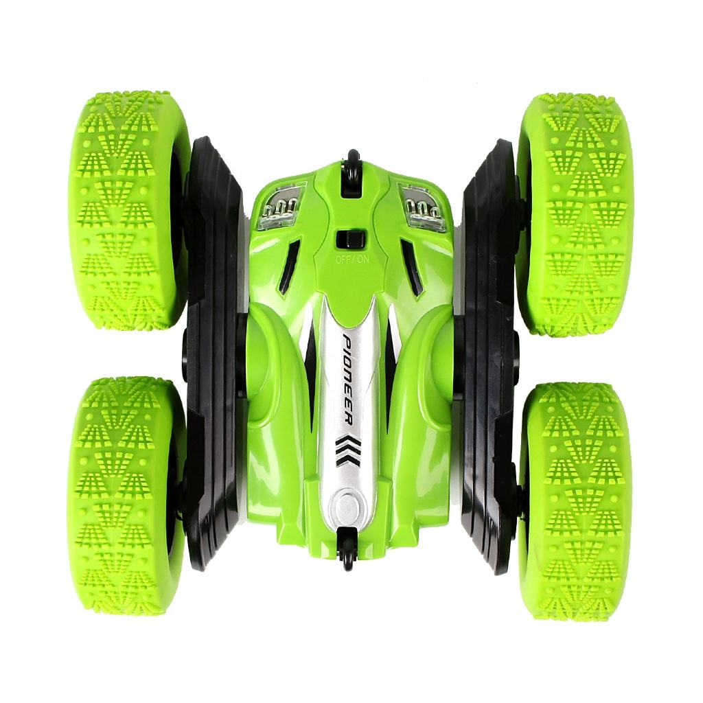 2.4G Flip Stunt Car 360 Rotate High Speed Remote Control Double-Sided 4WD RC Stunt Car Toys With Light For Kids